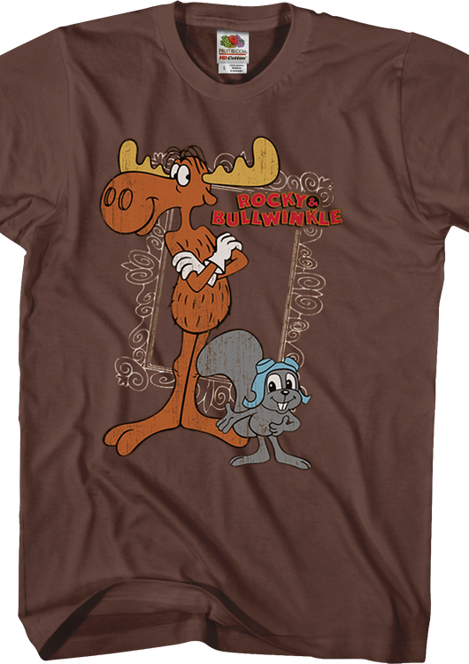Rocky and Bullwinkle T-Shirt - main product image