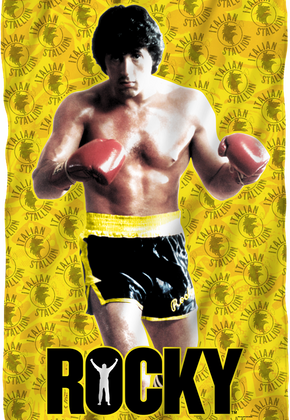 Rocky Balboa 36 x 58 Fleece Blanket