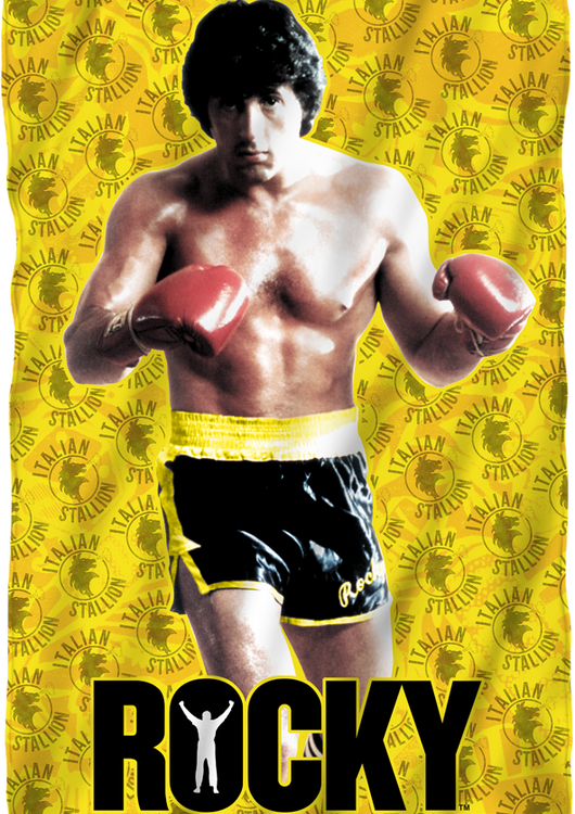 Rocky Balboa 36 x 58 Fleece Blanket - main product image