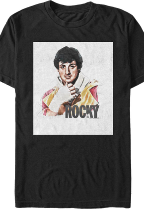 Rocky Balboa Sketch Rocky T-Shirt