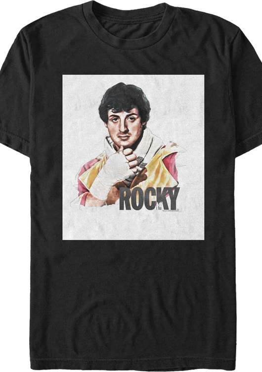 Rocky Balboa Sketch Rocky T-Shirt - main product image