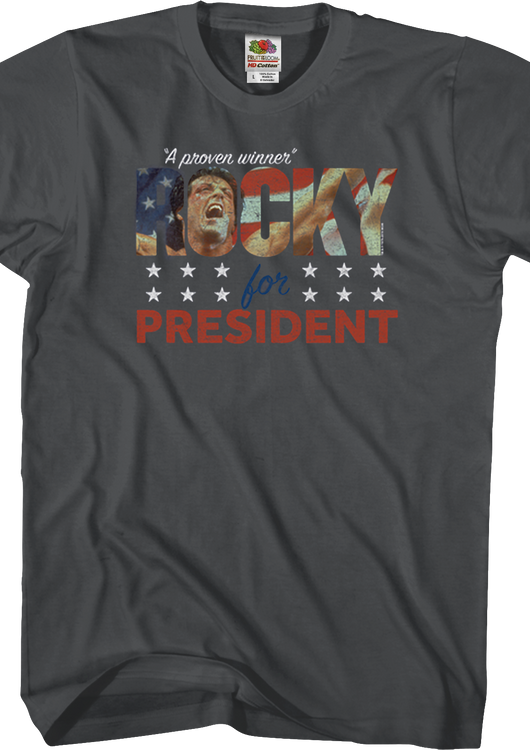 Rocky for President T-Shirt - main product image
