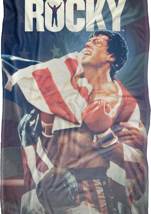 Rocky IV 36 x 58 Fleece Blanket - main product image