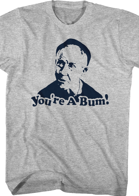 Rocky Mickey You're a Bum! T-Shirt - main product image