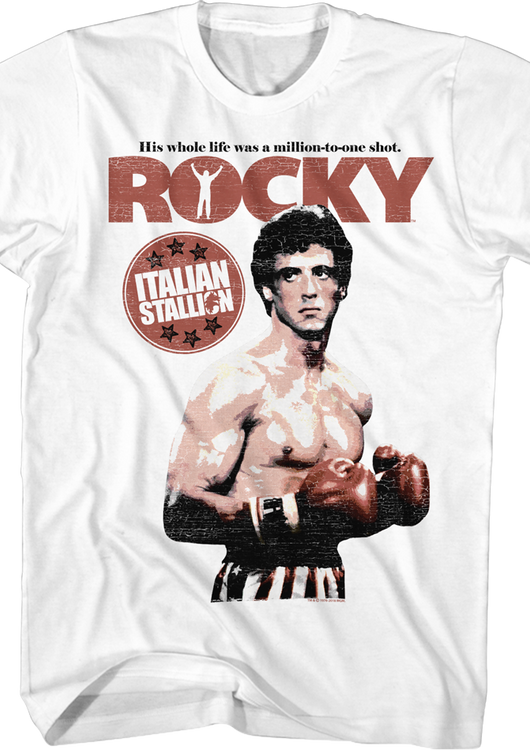 Million To One Shot Rocky T-Shirt - main product image