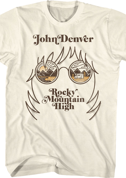 Rocky Mountain High John Denver T-Shirt - main product image