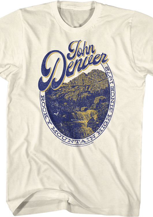 Rocky Mountain High Since 1972 John Denver T-Shirt - main product image