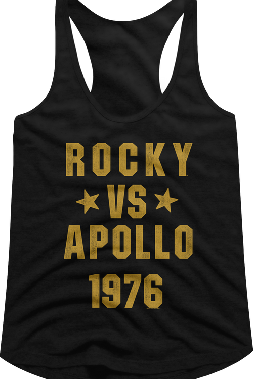 Ladies Rocky vs Apollo 1976 Rocky Racerback Tank Topmain product image