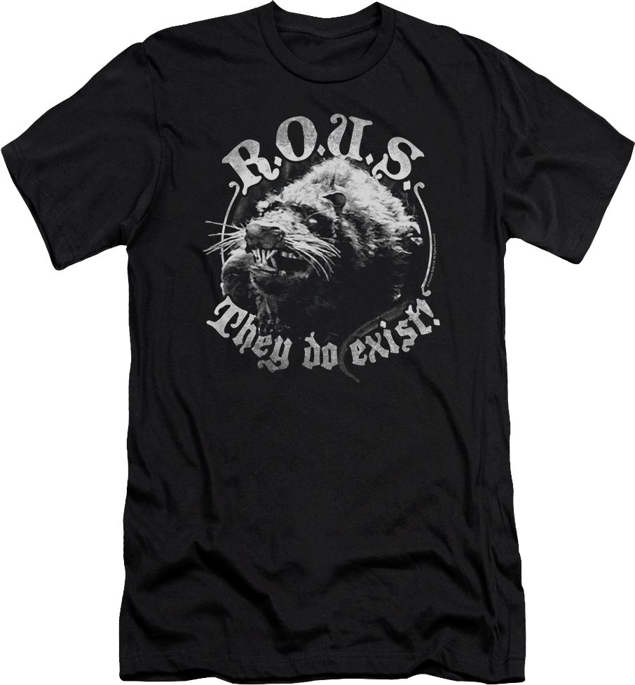 Princess Bride Rous Sticker Rodents Of Unusual Size They Do Exist Princess Bride T-Shirt