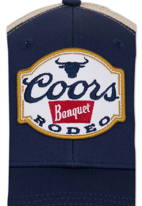 Beer Rodeo Coors Adjustable Trucker Hat