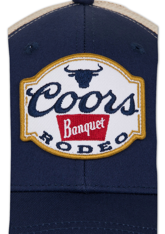 Beer Rodeo Coors Adjustable Trucker Hat - main product image