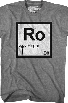 Rogue Element Symbol Dungeons & Dragons T-Shirt