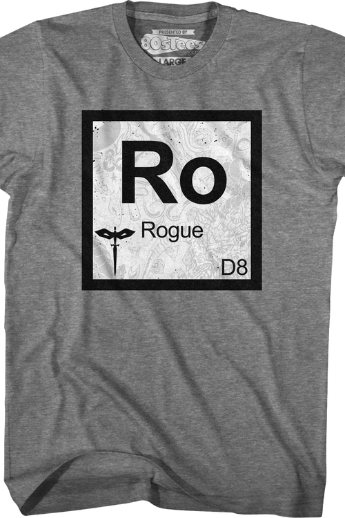 Rogue Element Symbol Dungeons & Dragons T-Shirtmain product image