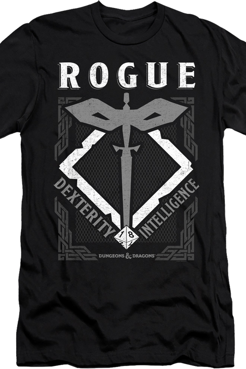 Rogue Logo Dungeons & Dragons T-Shirtmain product image