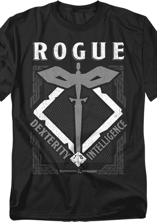 Rogue Logo Dungeons & Dragons T-Shirt - main product image