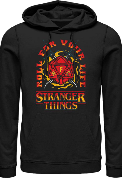 Roll For Your Life Stranger Things Hoodie