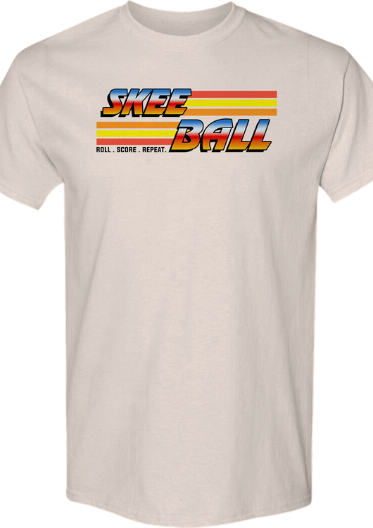 Roll Score Repeat Skee-Ball T-Shirt - main product image