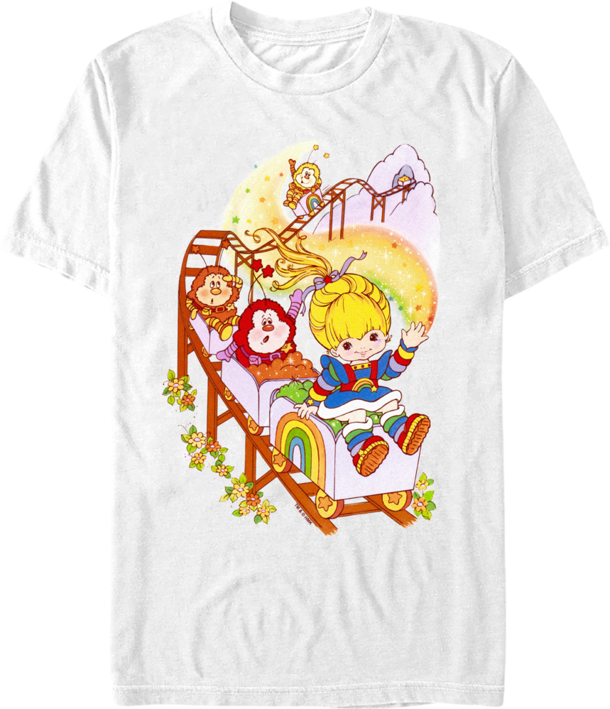 Roller Coaster Rainbow Brite T-Shirt - Main Image