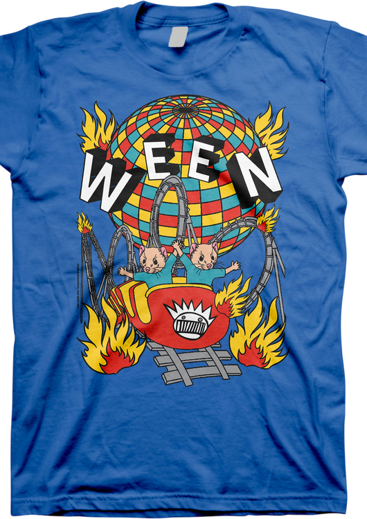 Roller Coaster Ween T-Shirt - main product image