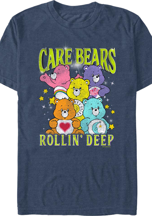 Rollin' Deep Care Bears T-Shirt - main product image