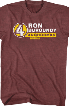 Ron Burgundy Anchorman T-Shirt