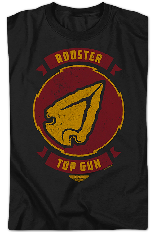 Rooster Patch Logo Top Gun: Maverick T-Shirtmain product image