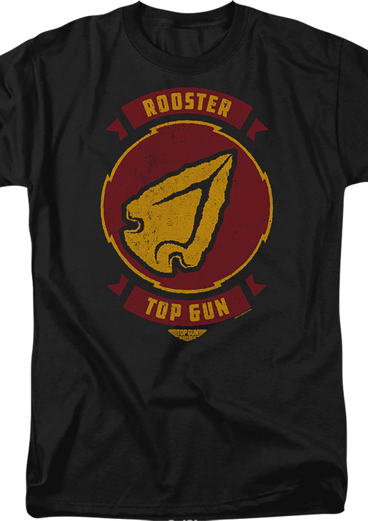 Rooster Patch Logo Top Gun: Maverick T-Shirt - main product image