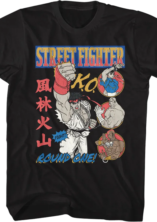Round One Street Fighter T-Shirt - main product image