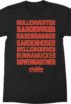 Rowengartner Names Rookie of the Year T-Shirt