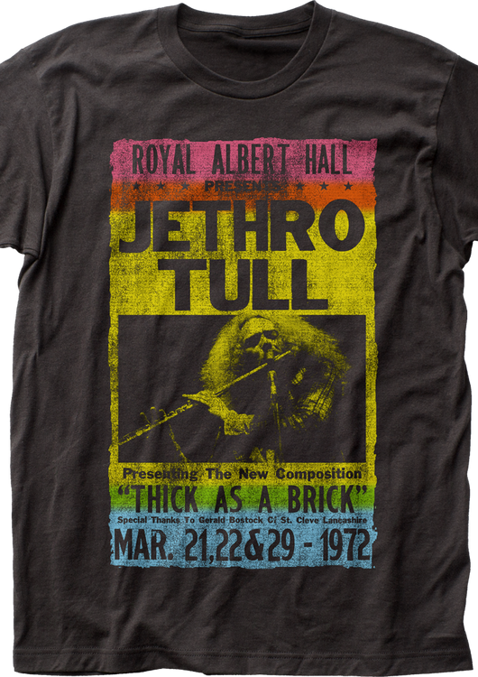 Royal Albert Hall Jethro Tull T-Shirt - main product image