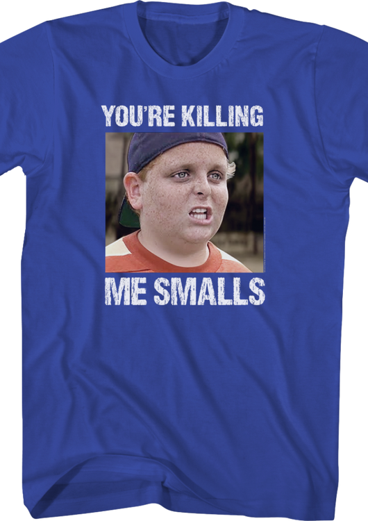 Royal Blue Killing Me Smalls Sandlot T-Shirt - main product image