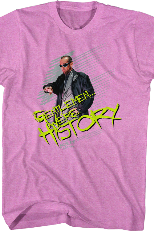 Rufus We're History Bill And Ted's Excellent Adventure T-Shirtmain product image