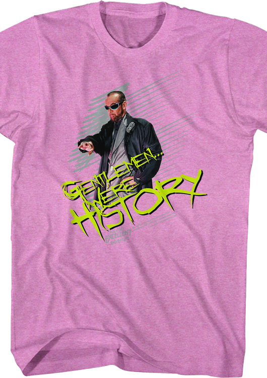 Rufus We're History Bill And Ted's Excellent Adventure T-Shirt - main product image