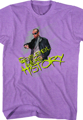 Purple Rufus We're History Bill And Ted's Excellent Adventure T-Shirt