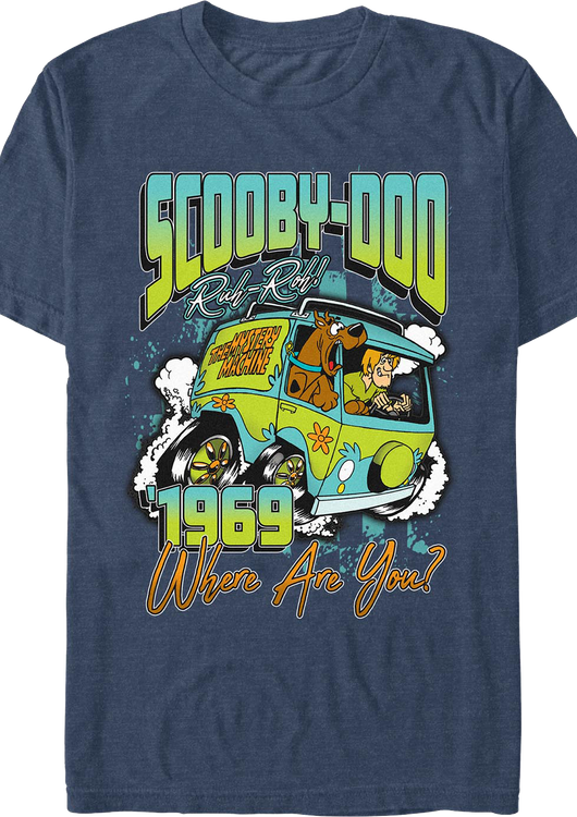 Ruh-Roh 1969 Scooby-Doo T-Shirt - main product image