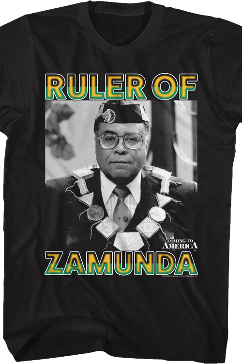 Ruler Of Zamunda Coming To America T-Shirt - main product image