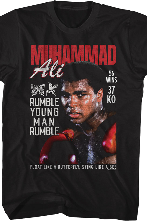 Rumble Young Man Rumble Muhammad Ali T-Shirt - main product image