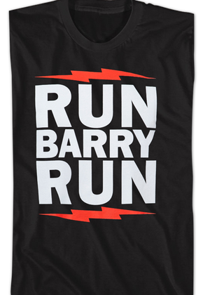Run Barry Run The Flash DC Comics T-Shirt