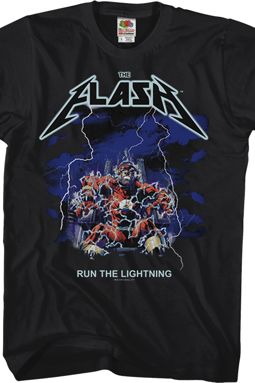 Run The Lightning Flash T-Shirtmain product image