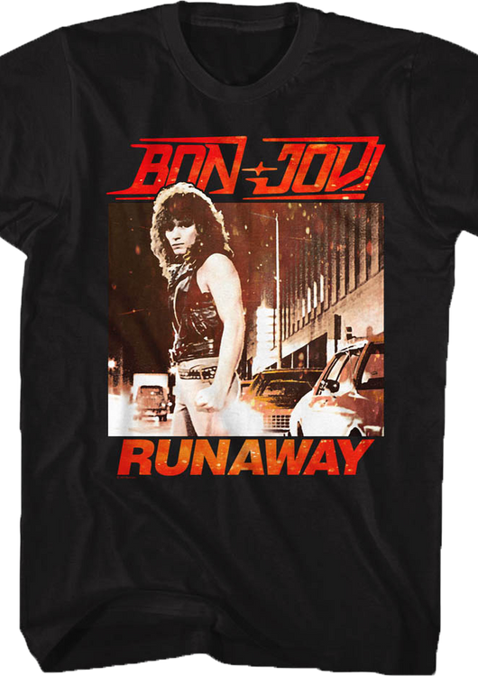 Runaway Bon Jovi T-Shirt - main product image