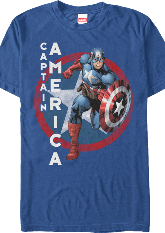 Running Captain America T-Shirt - main product image