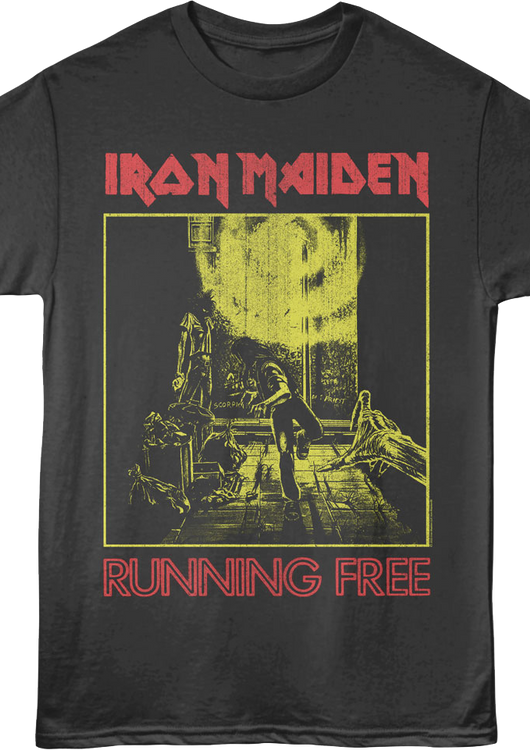 Running Free Iron Maiden T-Shirt - main product image