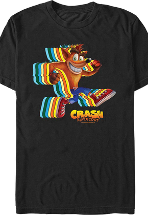 Running Motion Crash Bandicoot T-Shirt