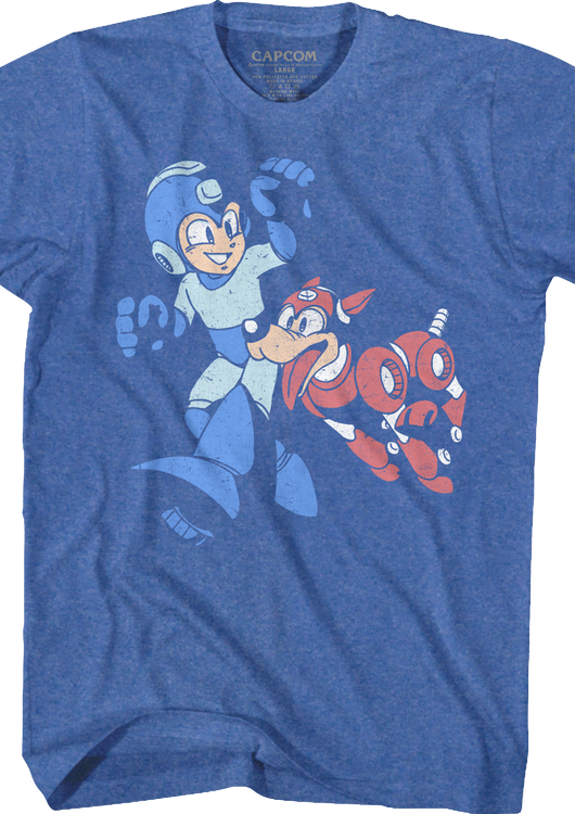 Rush and Mega Man T-Shirt - main product image