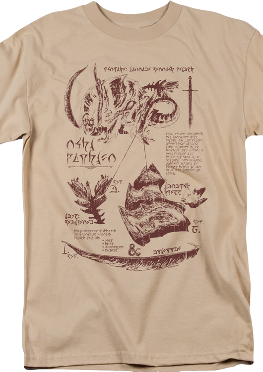 Rust Monster Anatomy Dungeons & Dragons T-Shirt - main product image
