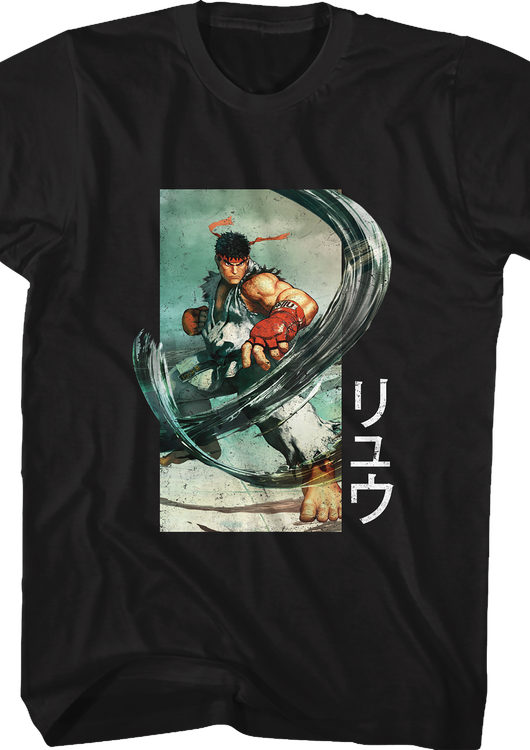 Ryu Dragon Punch Street Fighter T-Shirt - main product image