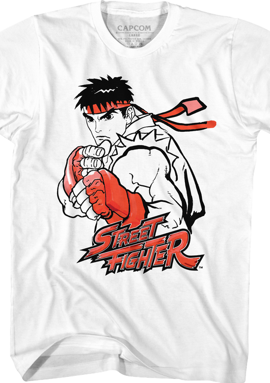 Ryu Street Fighter Shirt - main product image