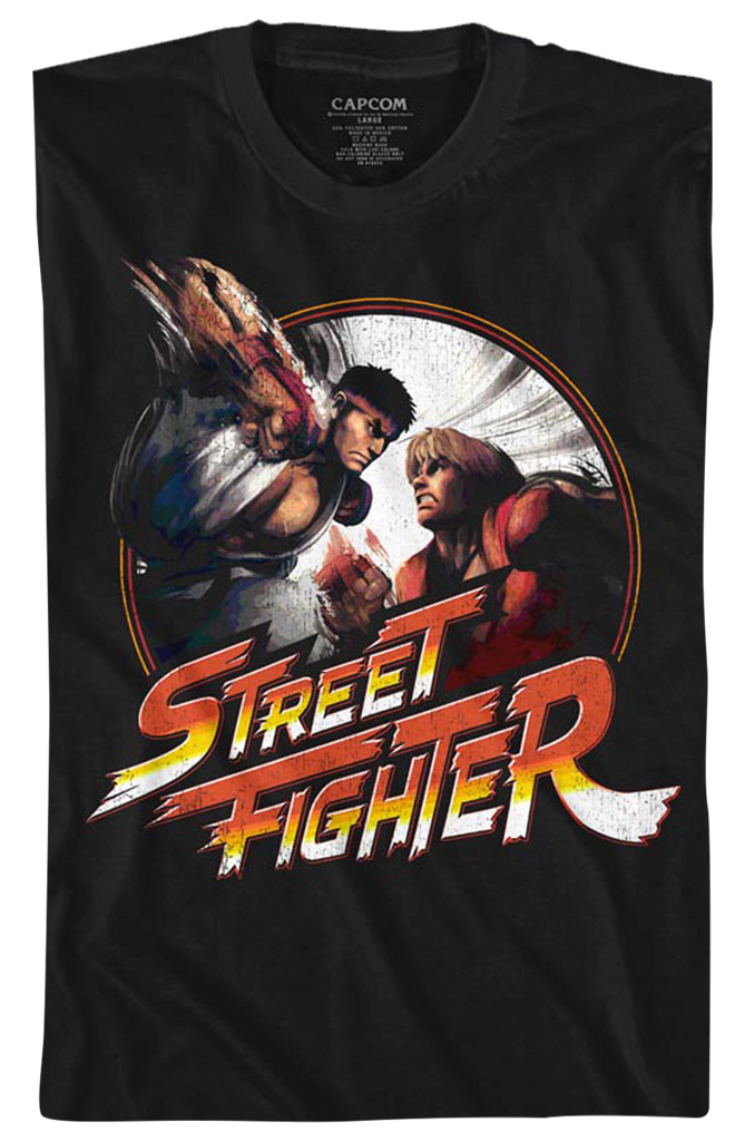 Ryu vs Ken Street Fighter T-Shirt