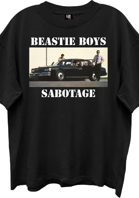 Sabotage Beastie Boys Oversized T-Shirt - main product image