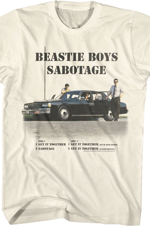 Sabotage Beastie Boys T-Shirtmain product image
